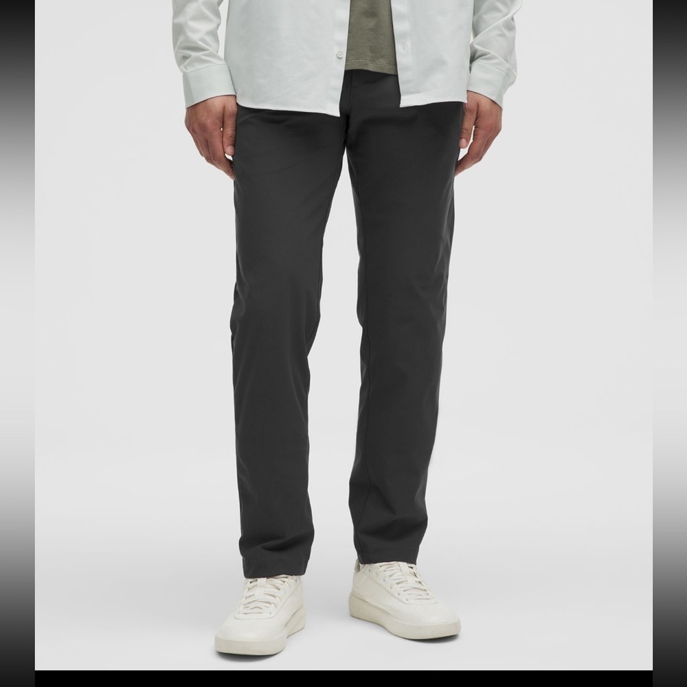 Lululemon Commission Classic Fit Pants in obsidian.